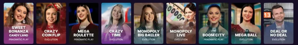 Spinbit Live Games